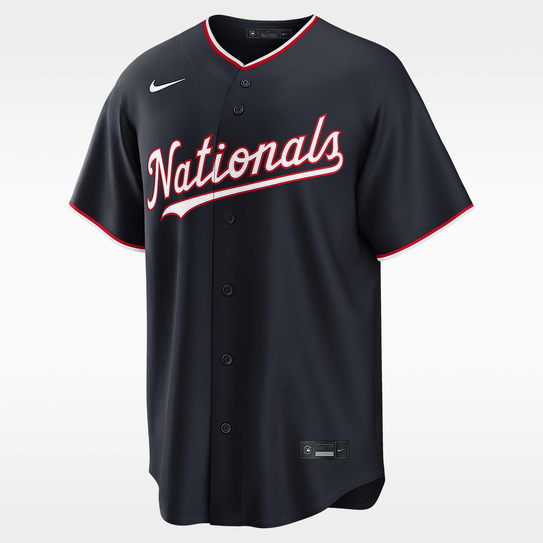 James Wood Washington Nationals Men's Nike MLB Replica Jersey
